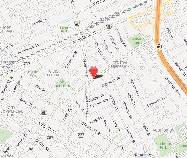 location map